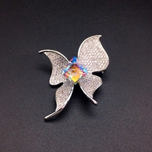 Show details for Distinctive Yellow Butterfly Brooche Online Shopping