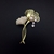 Picture of Copper or Brass White Brooche at Factory Price