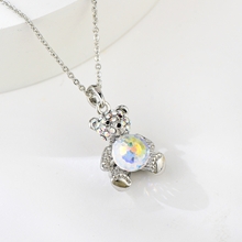 Show details for Wholesale Platinum Plated Small Pendant Necklace with No-Risk Return