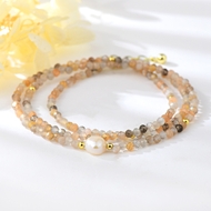 Picture of Copper or Brass Gold Plated Long Chain Necklace at Super Low Price