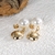 Picture of Featured White Small Dangle Earrings with Full Guarantee