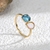 Picture of Copper or Brass Small Fashion Ring at Super Low Price