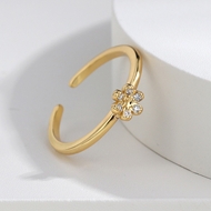 Picture of Fast Selling White Gold Plated Adjustable Ring from Editor Picks