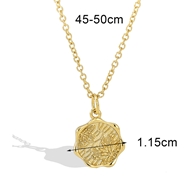 Picture of Good Small Gold Plated Pendant Necklace