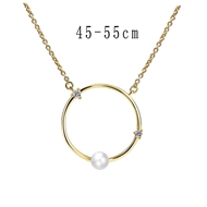Picture of Delicate White Pendant Necklace of Original Design