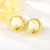 Picture of Charming White Gold Plated Big Stud Earrings As a Gift