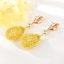 Show details for Bling Big Copper or Brass Dangle Earrings