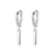 Picture of Reasonably Priced Platinum Plated Small Dangle Earrings from Reliable Manufacturer