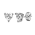 Picture of Attractive White Gold Plated Stud Earrings For Your Occasions