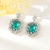 Picture of Recommended Green Big Dangle Earrings from Top Designer