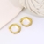 Picture of Distinctive White Delicate Huggie Earrings with Low MOQ