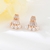 Picture of Trendy White Cubic Zirconia Stud Earrings Shopping