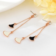 Show details for Zinc Alloy Enamel Dangle Earrings in Exclusive Design Show details for Zinc Alloy Enamel Dangle Earrings in Exclusive Design