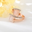 Show details for Unusual Medium Rose Gold Plated Fashion Ring