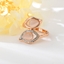 Show details for Shop Rose Gold Plated Pink Fashion Ring with Wow Elements