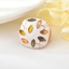 Show details for Shop Rose Gold Plated Enamel Fashion Ring with Wow Elements