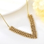 Show details for Pretty Swarovski Element Yellow Short Statement Necklace
