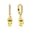 Show details for Trendy Gold Plated Delicate Dangle Earrings with No-Risk Refund