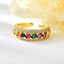 Show details for Reasonably Priced Gold Plated Small Adjustable Ring with Low Cost