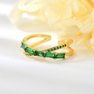 Show details for Copper or Brass Green Adjustable Ring with Unbeatable Quality