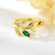Picture of Hypoallergenic Gold Plated Copper or Brass Adjustable Ring with 3~7 Day Delivery