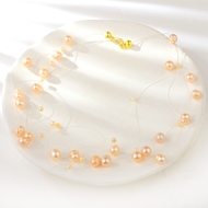 Show details for Eye-Catching Pink Classic Collar Necklace at Unbeatable Price