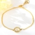 Picture of Bulk Gold Plated Delicate Fashion Bracelet Exclusive Online