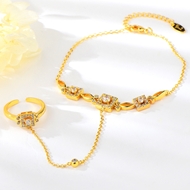 Picture of New Cubic Zirconia Delicate Fashion Bracelet
