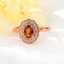 Show details for Delicate Orange Adjustable Ring with Fast Delivery