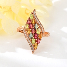 Show details for New Season Colorful Delicate Adjustable Ring with SGS/ISO Certification