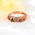 Picture of Sparkling Small Cubic Zirconia Adjustable Ring