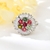 Picture of Charming Colorful 925 Sterling Silver Adjustable Ring As a Gift