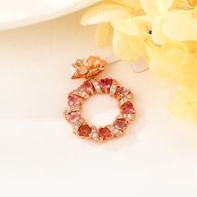 Show details for 925 Sterling Silver Cubic Zirconia Pendant with No-Risk Refund