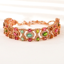 Show details for Fashionable Big Rose Gold Plated Fashion Bracelet