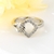 Picture of Unique Cubic Zirconia Delicate Fashion Ring