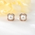 Picture of Classic Artificial Pearl Big Stud Earrings with No-Risk Refund