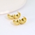 Picture of Wholesale Copper or Brass Big Big Stud Earrings with No-Risk Return