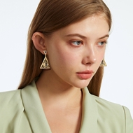 Picture of Copper or Brass Delicate Dangle Earrings at Super Low Price