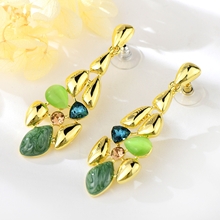 Show details for Amazing Big Opal Dangle Earrings