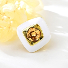 Show details for Dubai Orange Fashion Ring with Worldwide Shipping