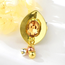 Show details for Nickel Free Multi-tone Plated Dubai Fashion Ring Online Shopping