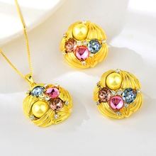 Show details for Dubai Big 2 Piece Jewelry Set Online Only