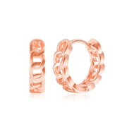 Picture of Most Popular Big Copper or Brass Huggie Earrings