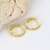 Picture of Recommended White Gold Plated Huggie Earrings from Top Designer