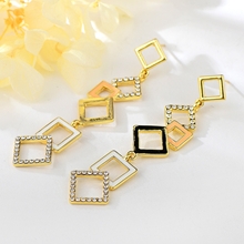 Show details for Most Popular Artificial Crystal White Dangle Earrings