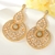 Picture of Irresistible White Big Dangle Earrings As a Gift