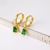 Picture of Staple Small Copper or Brass Dangle Earrings