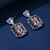 Picture of Buy Platinum Plated Luxury Dangle Earrings with Wow Elements