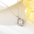 Picture of Attractive White Clover Pendant Necklace Direct from Factory