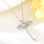 Picture of Bulk Platinum Plated Wing Pendant Necklace Exclusive Online